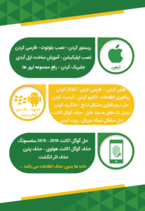 تراکت تعمیرات تلفن همراه